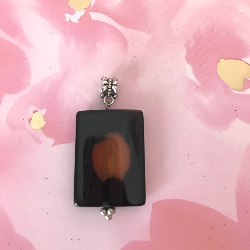 Glass Necklace Pendant